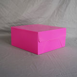 One-piece cake box