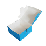 One-piece cake box