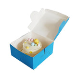 One-piece cake box